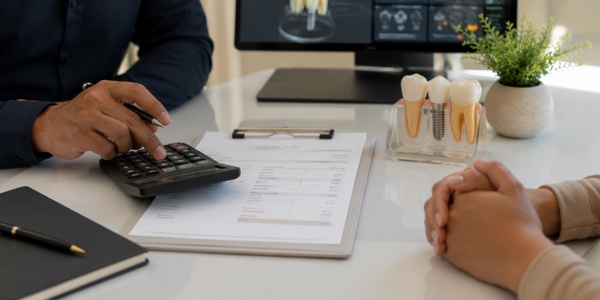 Dental implant cost consultation with financing plan at Svelta Dental Design Miami